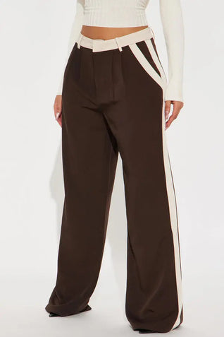 Colorblock Trousers