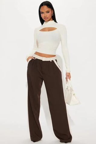 Colorblock Trousers