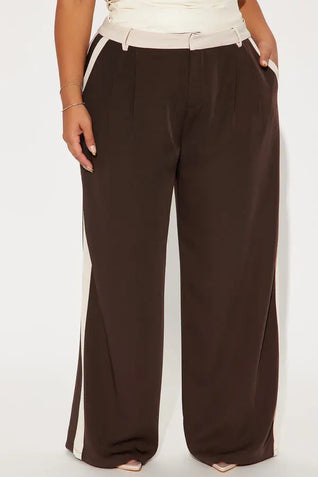 Colorblock Trousers