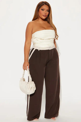 Colorblock Trousers