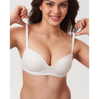 Velvi Women's Wireless Push-Up Bra Padded Comfortable